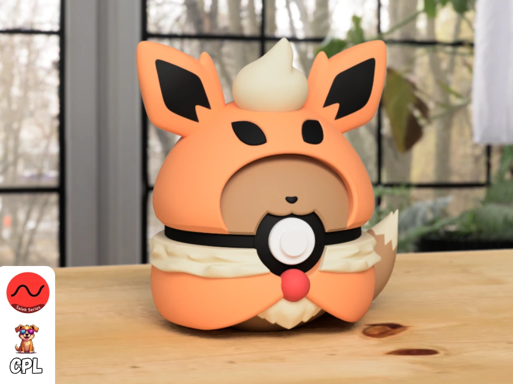 Eevee Flareon Poncho