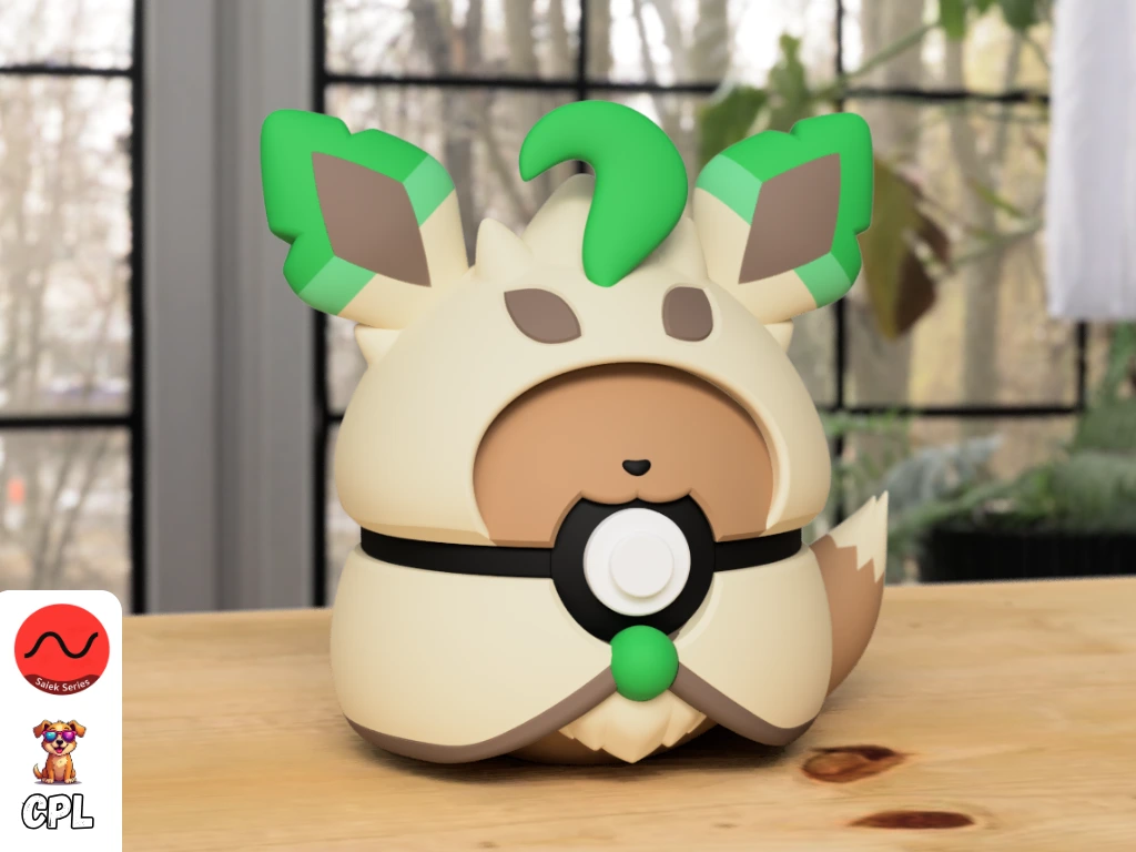 Eevee Leafeon Poncho