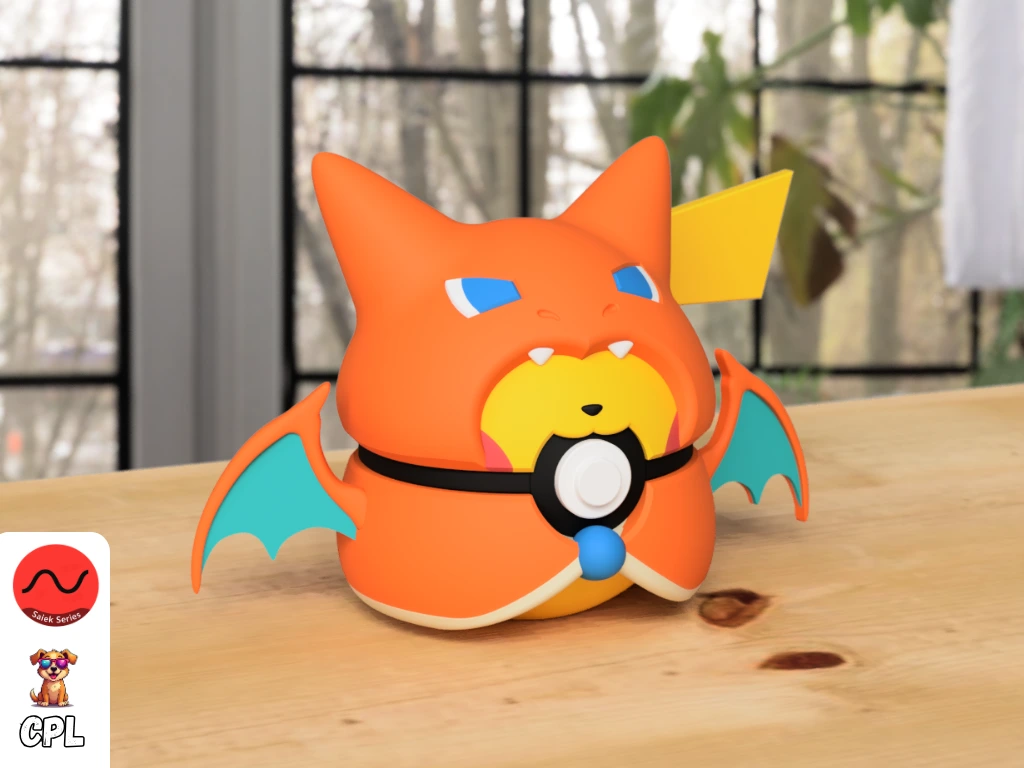 Pikachu Charizard Poncho