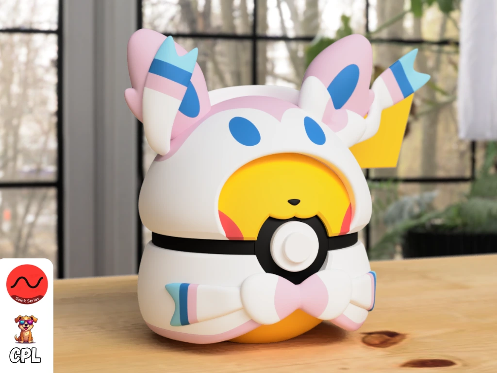 Pikachu Sylveon Poncho