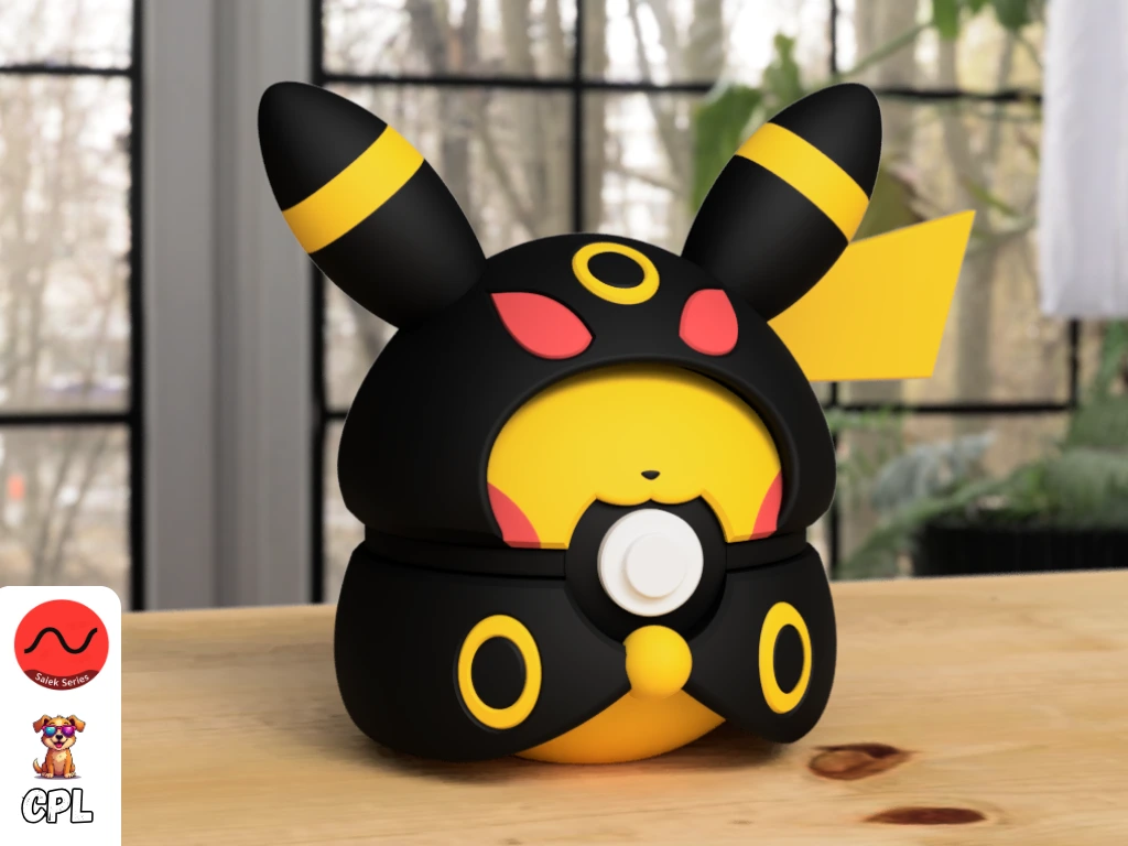 Pikachu Umbreon Poncho